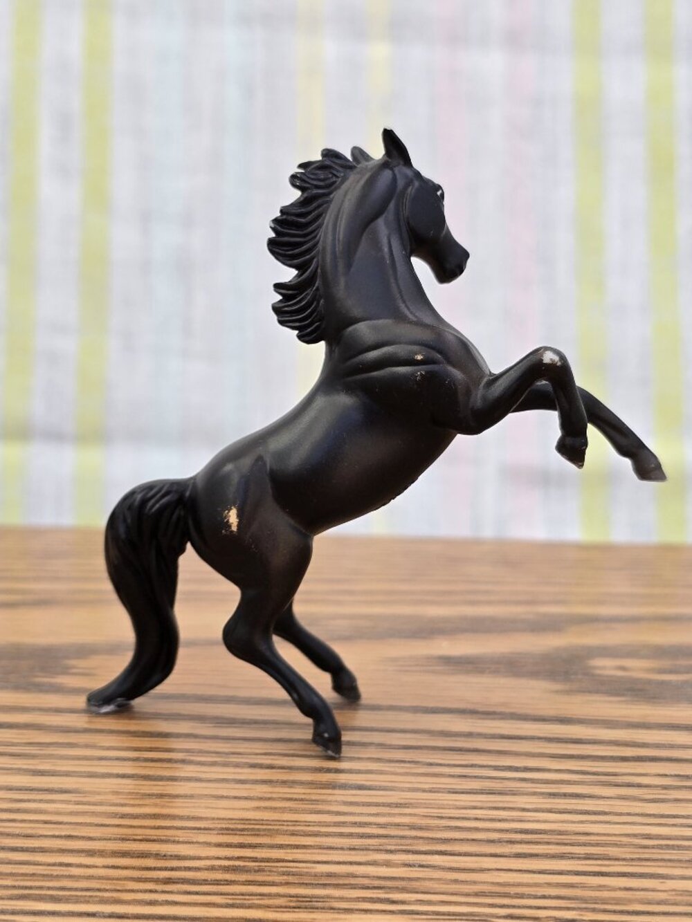 Breyer Stablemates Black Rearing Arabian G2 #750010
